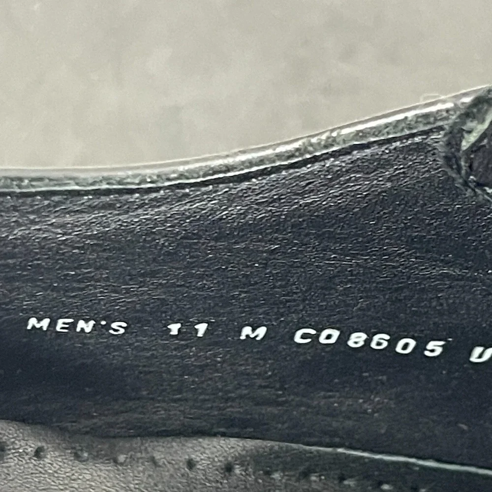 Cole Haan Air Giraldo Men 11 Cap Toe‎ Derby Black Business Casual Professional